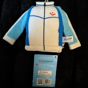 Crunchyroll Free! Anime Iwatobi Swimming Club Jacket Keychain NWT